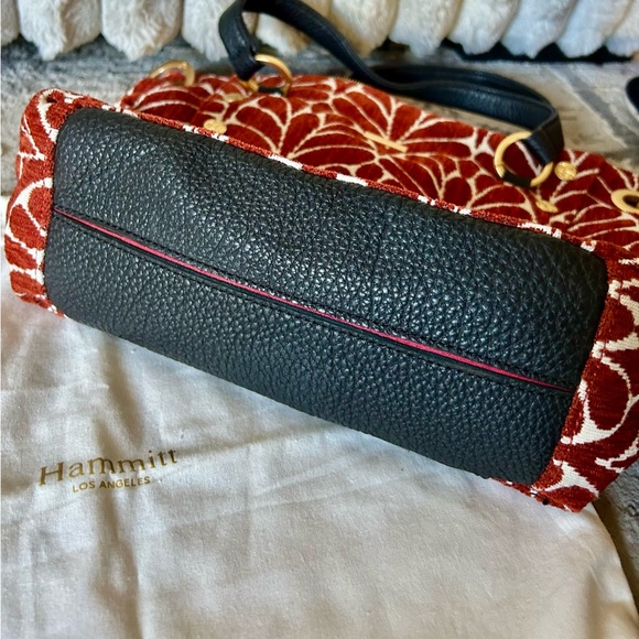 Hammitt Medium Daniel Texas Tapestry purse with Wide Crossbody Strap - Picture 3 of 6